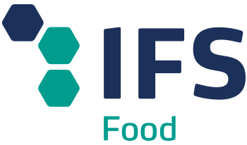 Logotipo de la certificación IFS en la web de Dulces El Toro